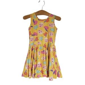 Dot Dot Smile Flying Pig Dress